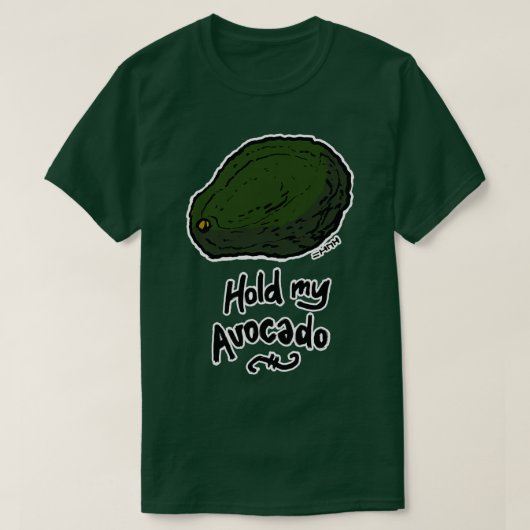 Funny x27Hold My Avocadox27 Millennial Gifts Avoca T-shirt (Design voorkant)