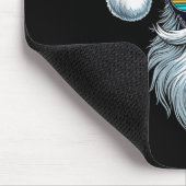 Funny Xmas Christmas In July Summer Santa Tank Top Muismat (Hoek)