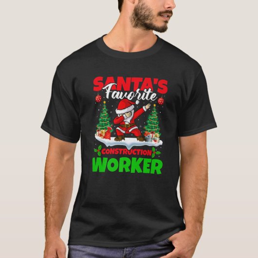 Funny Xmas favoriete kerstman T-shirt (Voorkant)