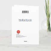 Funny Xmas Kaart - Stranger Danger Christmas (Achterkant)