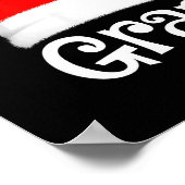 Funny Xmas Pajama Group Matching Gram Christmas Ha Poster (Hoek)