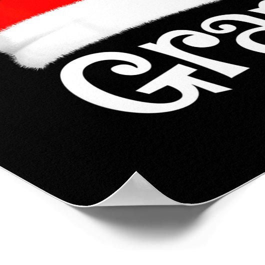 Funny Xmas Pajama Group Matching Gram Christmas Ha Poster (Hoek)