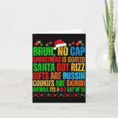Funny Xmas School Generation Alpha Gen A Slang Chr Kaart (Voorkant)