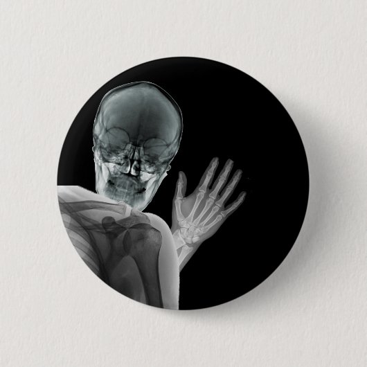 Funny Xray fotobom Ronde Button 5,7 Cm (Voorkant)