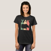 Funny Yak Costume T-shirt (Voorkant volledig)