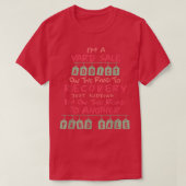 FUNNY YARD SALE ADDICT Garage Sale Meme Gezegde Gi T-shirt (Design voorkant)