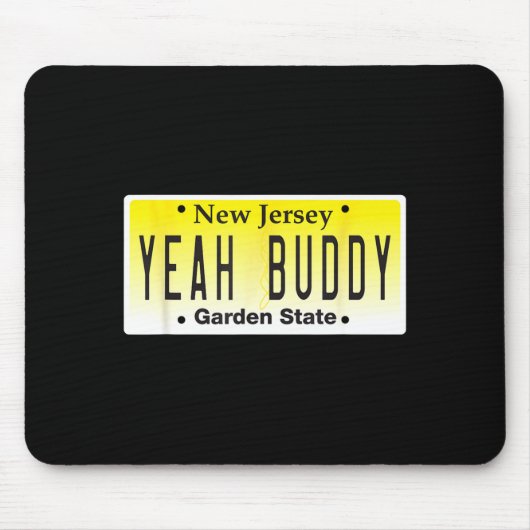 Funny Yeah Buddy Pauly D Jersey Shore Seaside Heig Muismat (Voorkant)