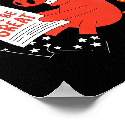 Funny Year Of The Horse – Chinese Zodiac New Year  Poster (Hoek)