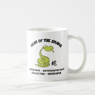 Funny Year of The Snake Koffiemok