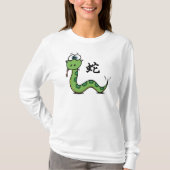 Funny Year of The Snake T-shirt (Voorkant)