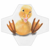 Funny Yellow Duck Playful Wink - Happy Smile  Voetbal (Enkel)