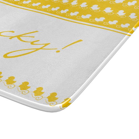 Funny yellow ducky snijboard snijplank (Hoek)