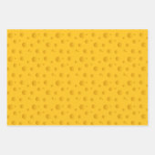 Funny yellow kaas slice Wrapping Paper Sheets (Voorkant 2)