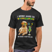 Funny Yellow Lab Shirt Labrador Retriever Lover T (Voorkant)