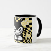 Funny Yellow Labubou-Inspired Mug | Cute Bold  Mok (Voorkant rechts)