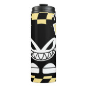 Funny Yellow Labubou-Inspired  Thermosbeker (Voorkant)