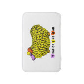 Funny Yellow Ram Chinese Year Zodiac Bath Mat (Voorkant Verticaal)