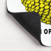 Funny Yellow Ram Chinese Year Zodiac Birthday Mous Muismat (Hoek)