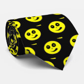 Funny Yellow Smile Facks Stropdas (Opgerold)