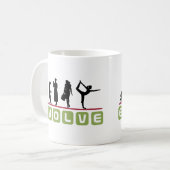 Funny Yoga Gift Koffiemok (Voorkant links)