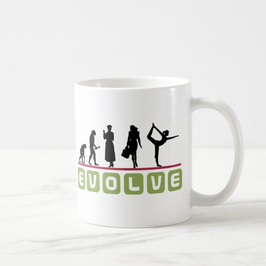 Funny Yoga Gift Koffiemok (Rechts)