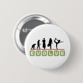 Funny Yoga Gift Ronde Button 5,7 Cm (Voorkant /achterkant)