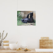 Funny Yoga Gorilla Poster (16x20) Om.... (Keuken)