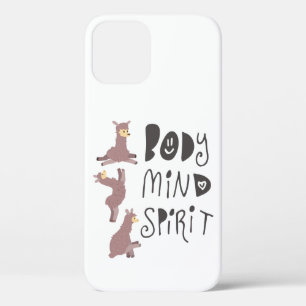 Funny Yoga Llamas Case-Mate iPhone Case