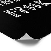 Funny Yoga Meditation Ik ben de meeste Vredesseraa Poster (Hoek)