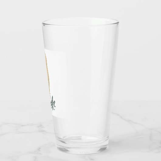 Funny Yoga Pose Beer Glas (Links)