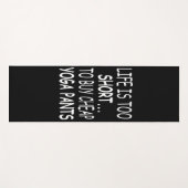 Funny Yoga Quotes - Funny Yoga - Yoga Pants Yogamat (Voorkant (horizontaal))