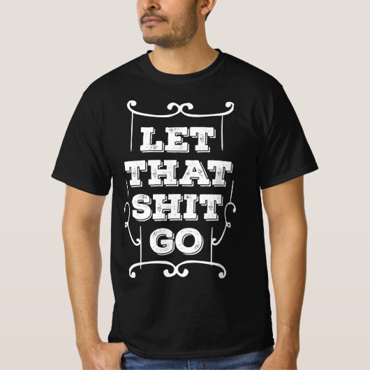 Funny Yoga Slogan and Trainingsoutfit T-shirt (Voorkant)