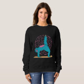Funny Yoga Sloth Trui (Voorkant volledig)