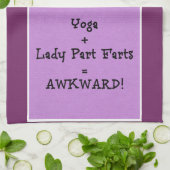 Funny Yoga Theedoek (Gevouwen)