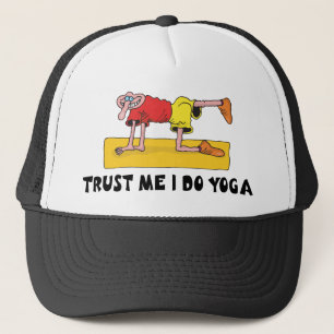 Funny Yoga Trucker Pet