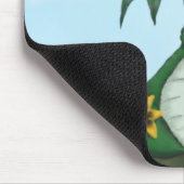 Funny Yogi Dragon Painting Muismat (Hoek)