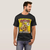 Funny Yorkie Chicken Where When How Much? T-shirt (Voorkant volledig)