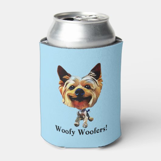 Funny Yorkshire Terrier Koelbox Blikjeskoeler (Blikje Voorkant)