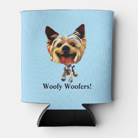 Funny Yorkshire Terrier Koelbox Blikjeskoeler (Voorkant)