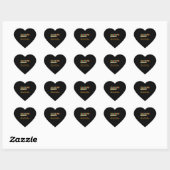 Funny Yorkshire Terrier Retro Dog Hart Sticker (Vel)