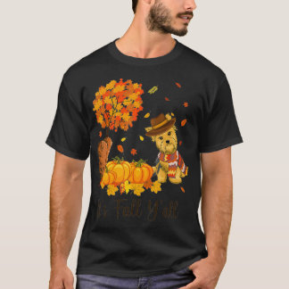 Funny Yorkshire Terrier Yorkie Dog herfst T-shirt