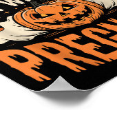 Funny You Can't E Me My Wife Is Pregnant Halloween Poster (Hoek)