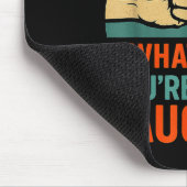 Funny You Can't Tell Me Retro Daughter Quote  Muismat (Hoek)