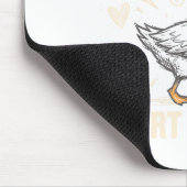 Funny You Make My Heart Go Honk Silly Goose Valent Muismat (Hoek)