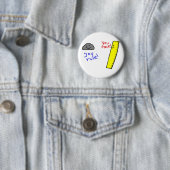 Funny "You Rock, You Rule"-producten Ronde Button 5,7 Cm (In situ)