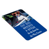Funny Your Dog Photo Cabin door Cruise Ship Magneet (Rechterzijde)