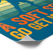 Funny You're Soft Pickleball Serve If Looking Play Poster (Hoek)