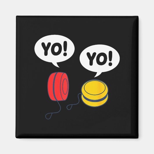 Funny Yoyo  Magneet (Voorkant)