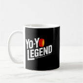 Funny Yoyo Player Legend Yo-yo Performer  Koffiemok (Links)