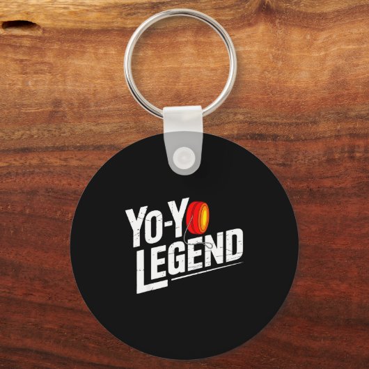 Funny Yoyo Player Legend Yo-yo Performer  Sleutelhanger (Voorkant)